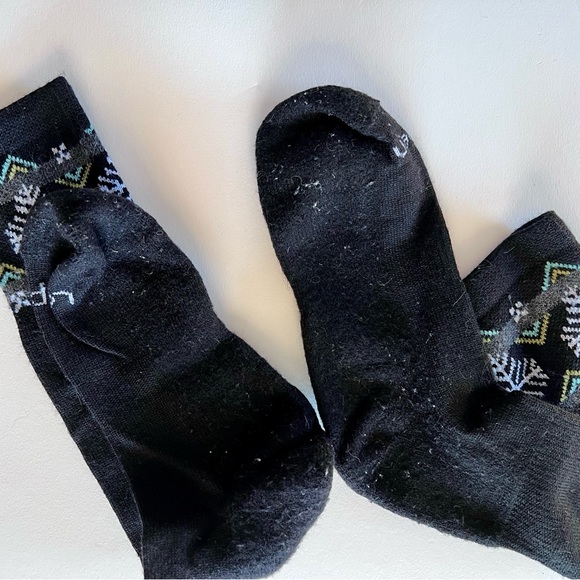 Lorpen Women’s Lightweight tall wool blend ski socks size M US 7.5-9 - Picture 3 of 4